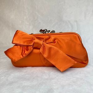 Blumarine Satin Clutch Bag